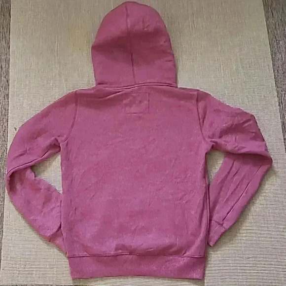 Jack Wills 'Harry Styles' Faded Red/Burgundy Hoodie - Size  6 or XS - Picture 6 of 8